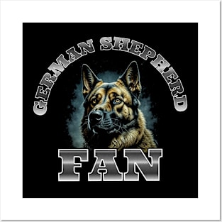 German Shepherd Fan Posters and Art